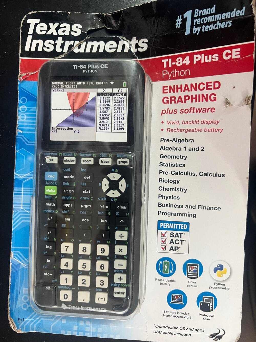 Texas Instruments TI-84 Plus CE Python